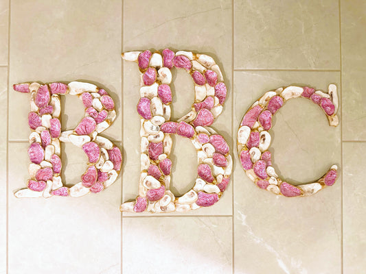 Pink Oyster Monogram