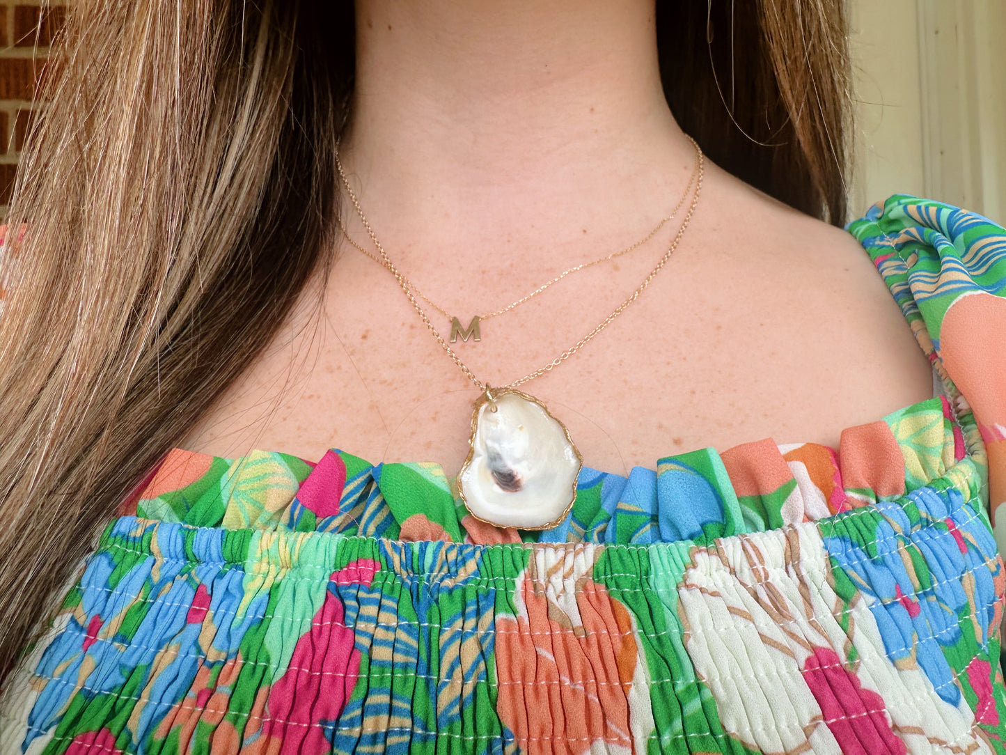Oyster Shell Necklace