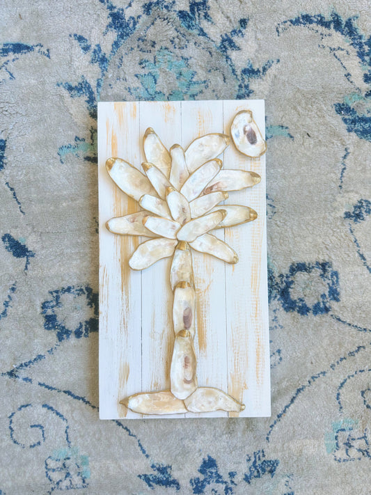 Oyster Shell Palmetto Tree