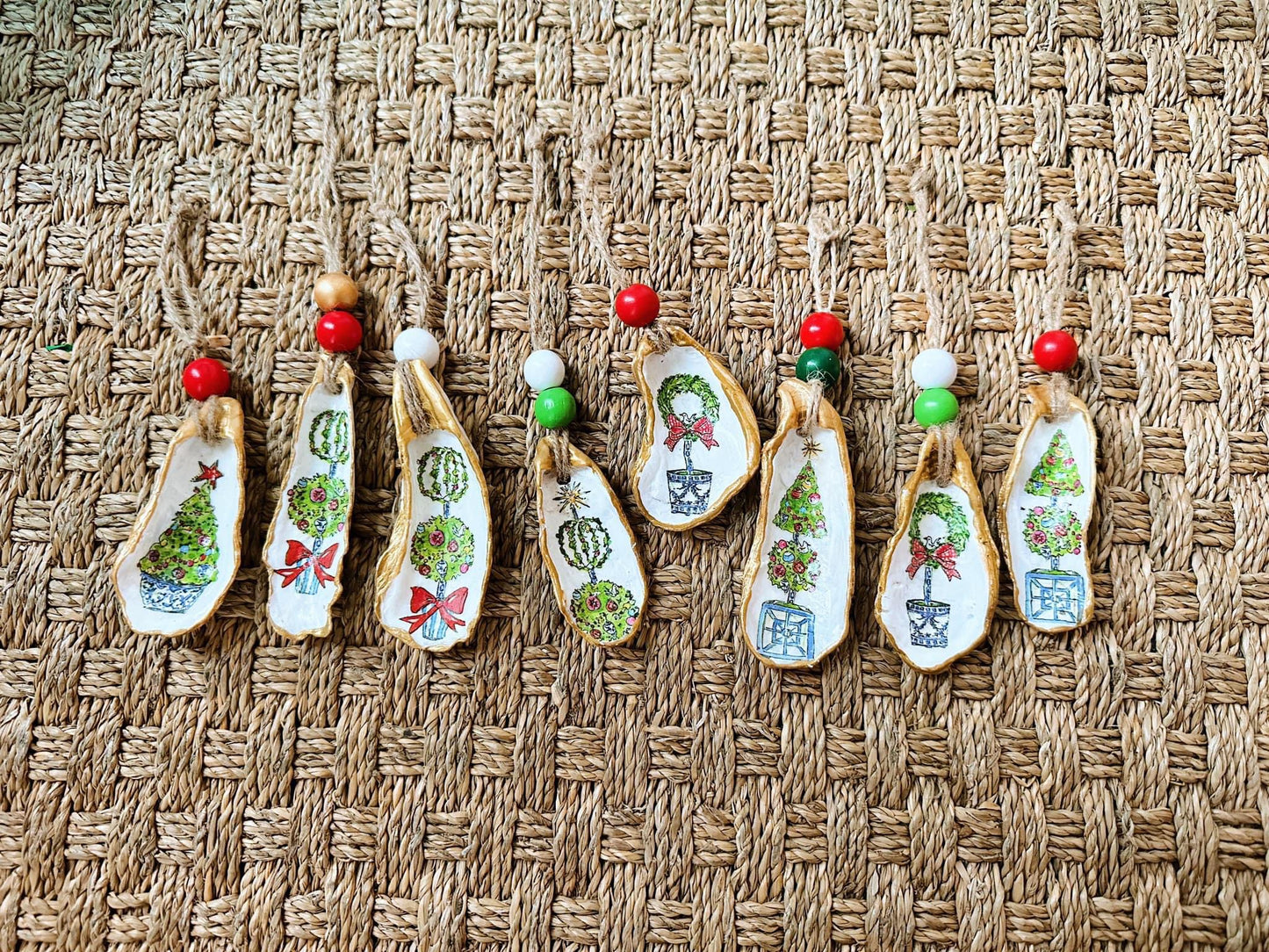 Christmas Topiary Ornaments
