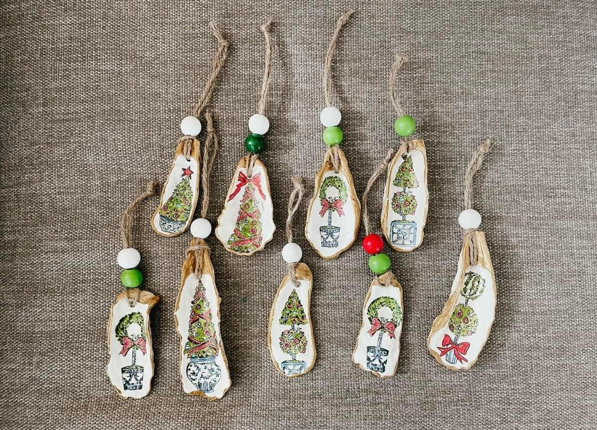 Christmas Topiary Ornaments