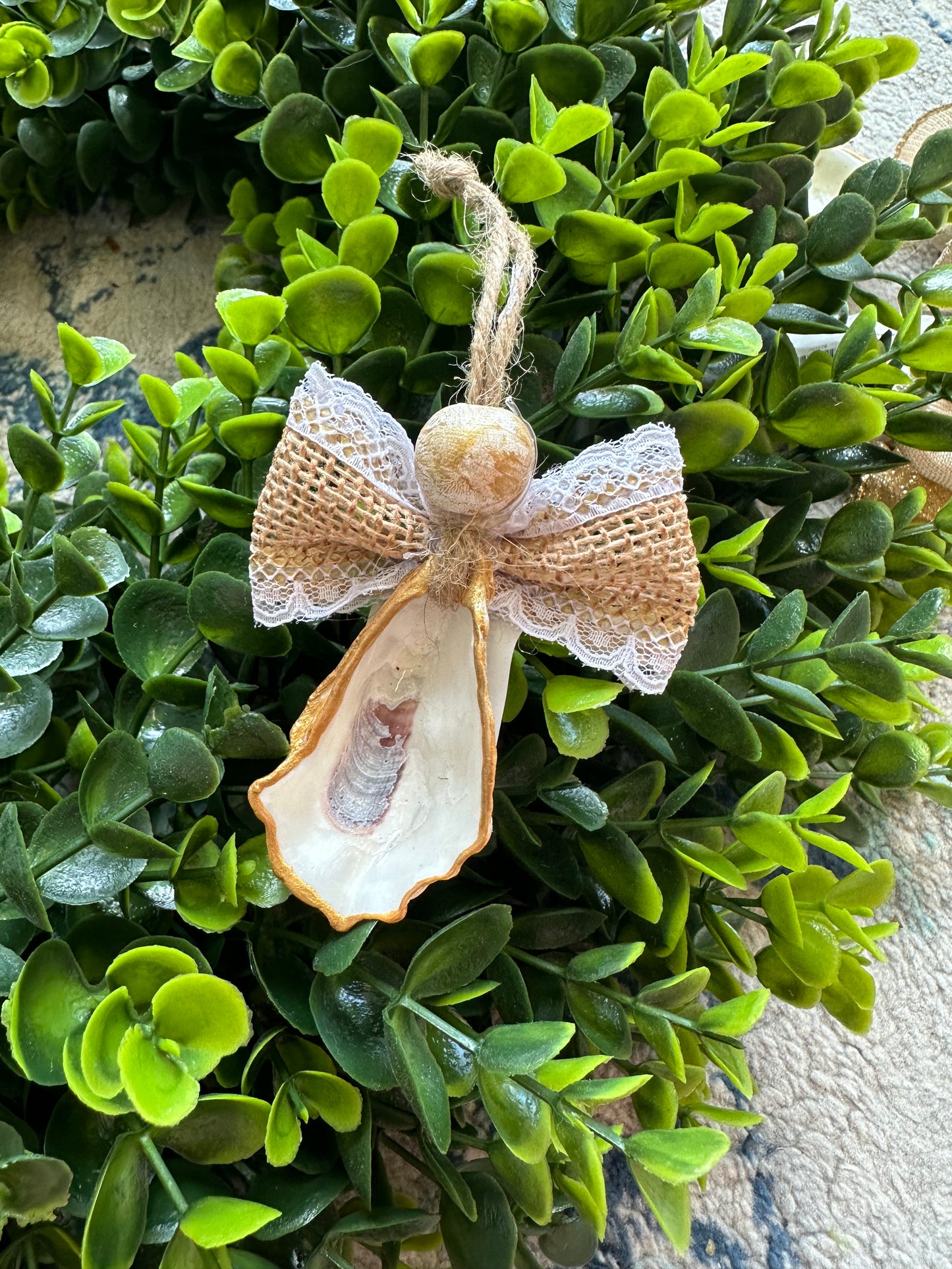 Oyster Angel Ornaments