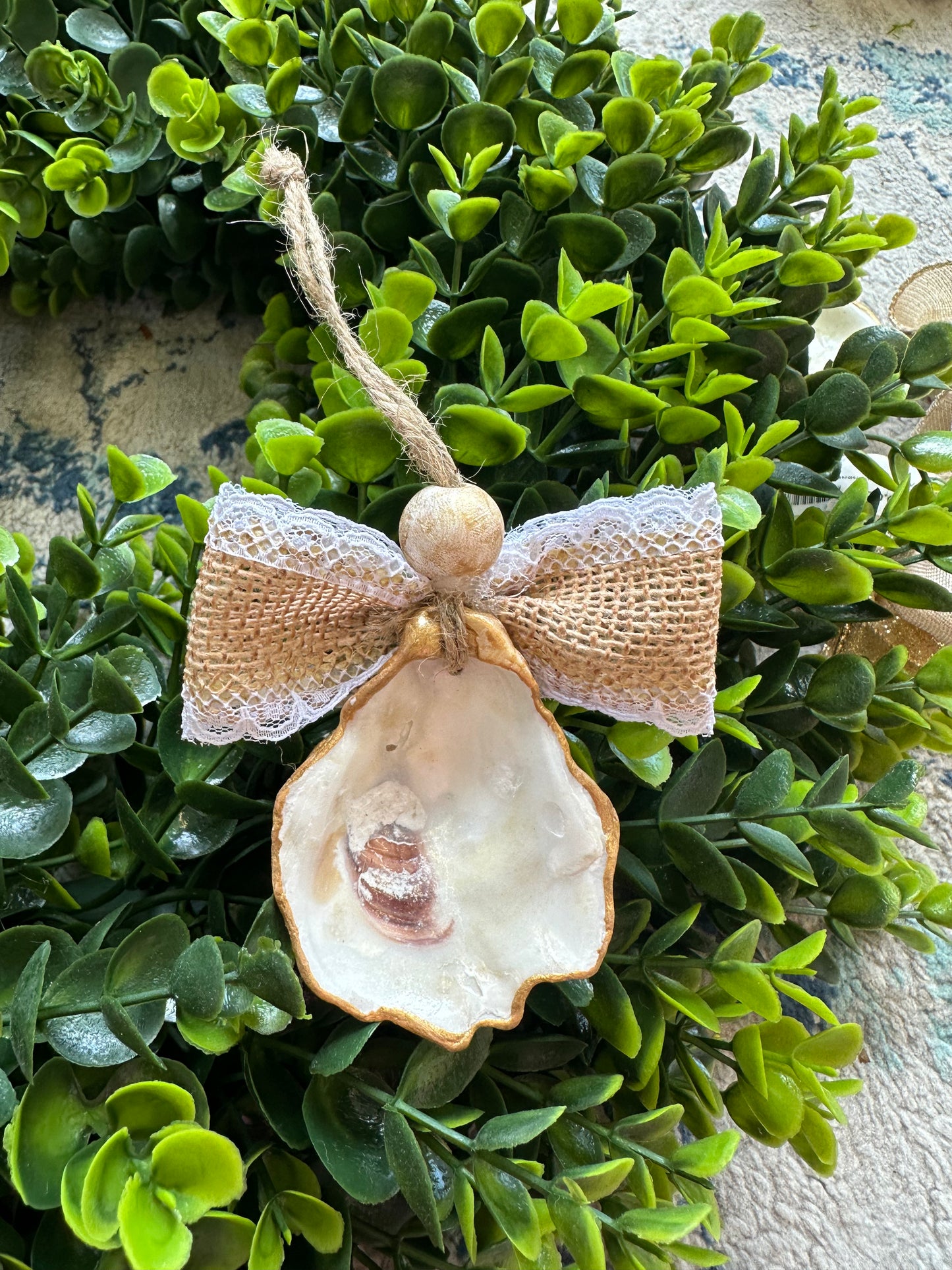 Oyster Angel Ornaments