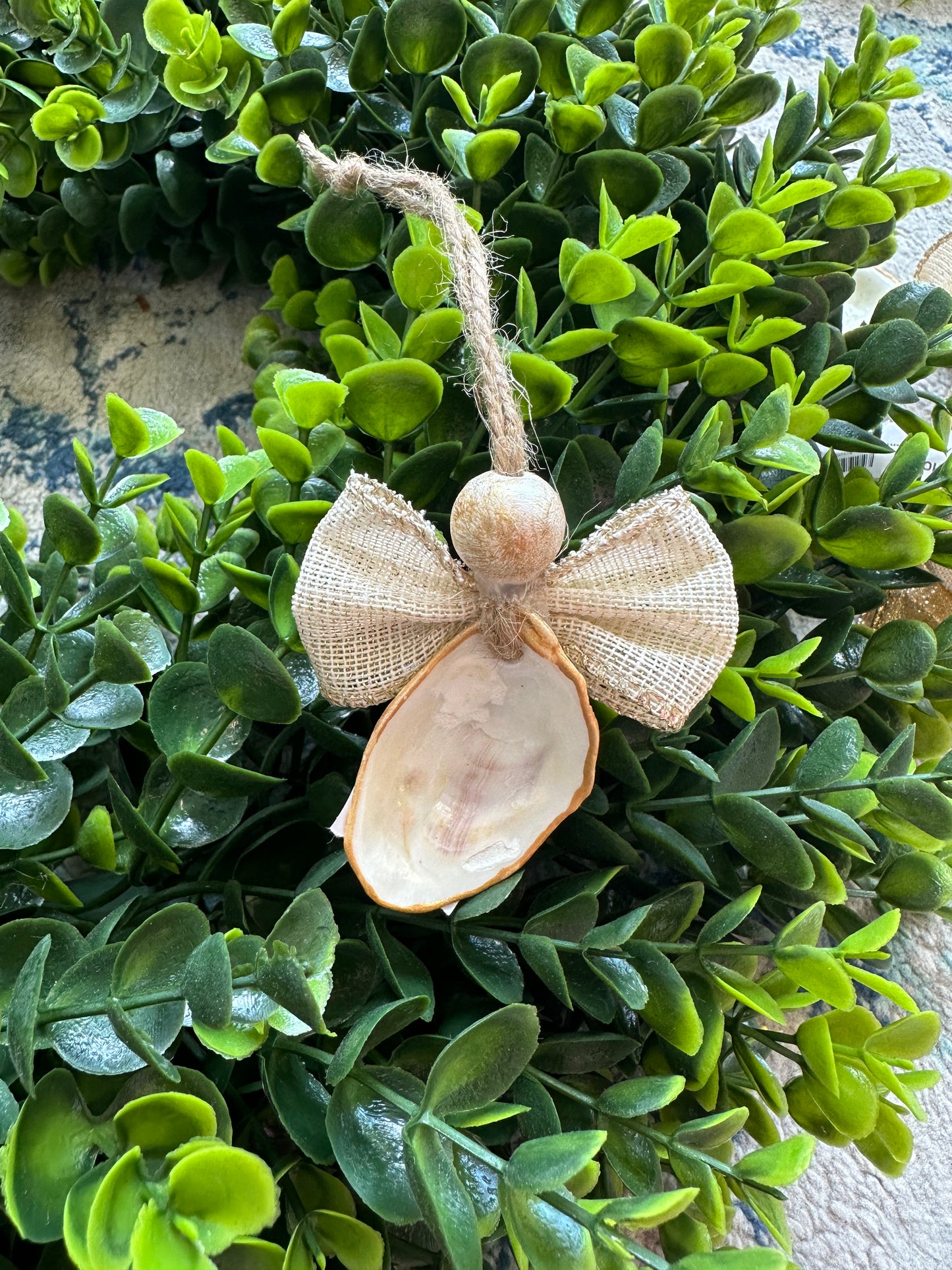Oyster Angel Ornaments