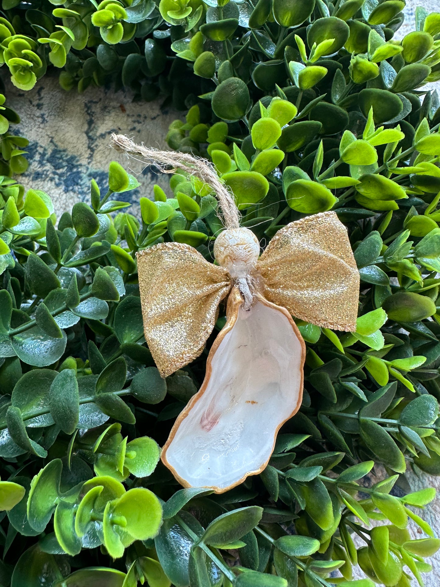 Oyster Angel Ornaments