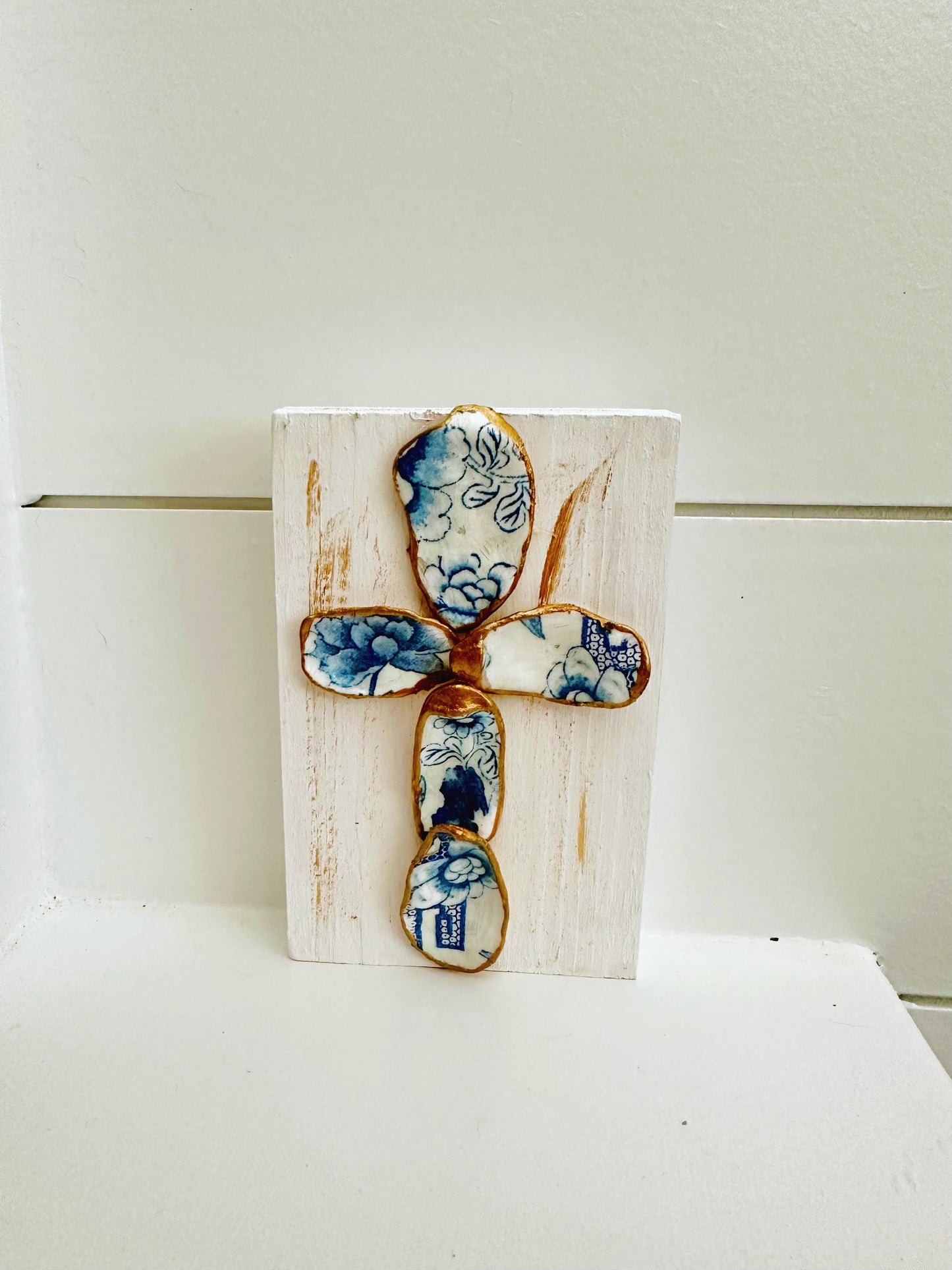 Small Light Blue Cross
